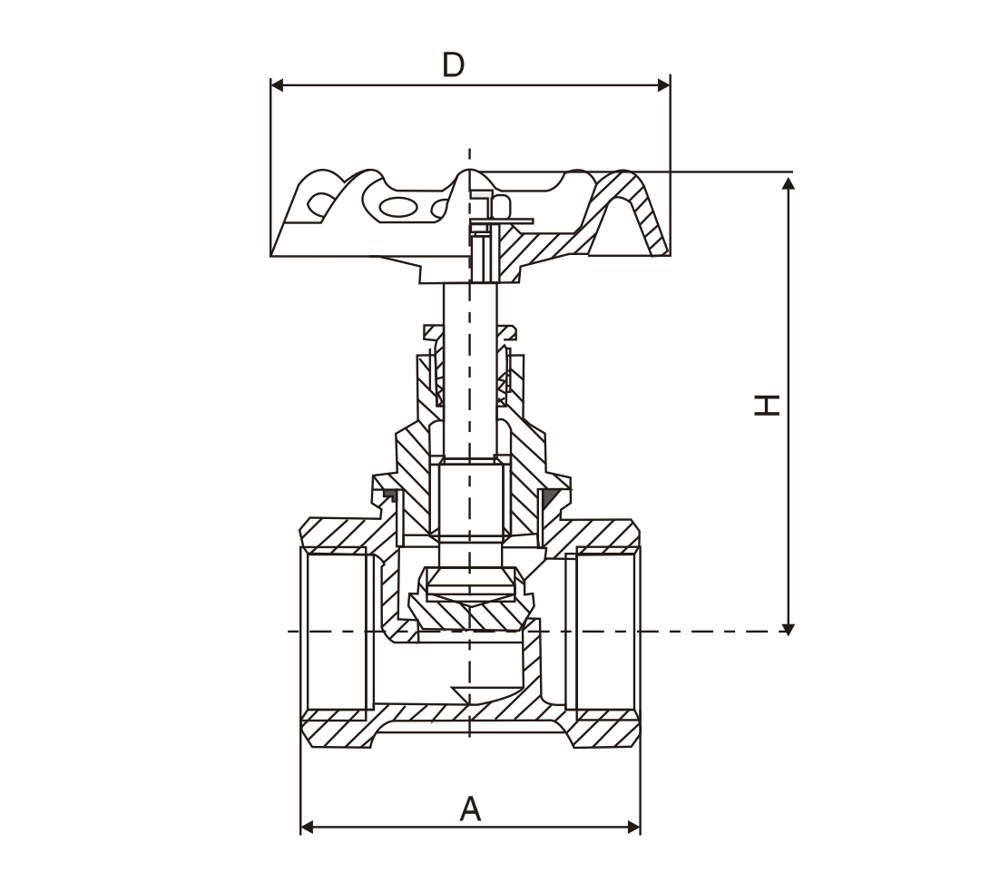 黃銅(tóng)絲扣截(jie)止閥(圖(tu)1)
