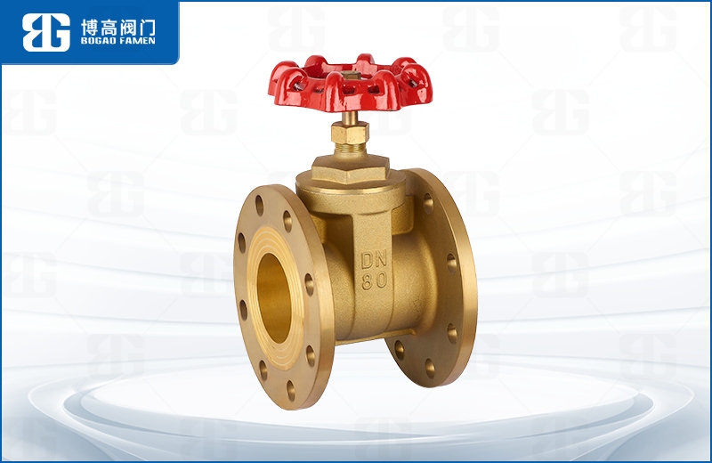 黃(huang)銅法蘭閘閥(fá)