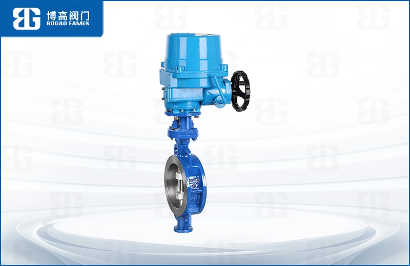 電動(dong)對夾式(shì)硬密封(fēng)蝶閥
